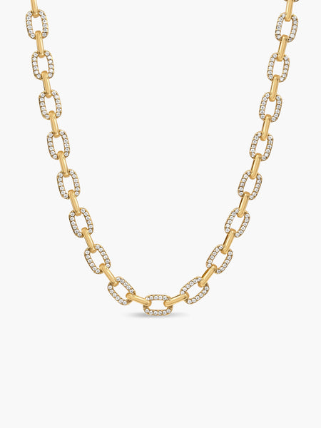 Sparkle Cable Chain Necklace – The Faint Hearted