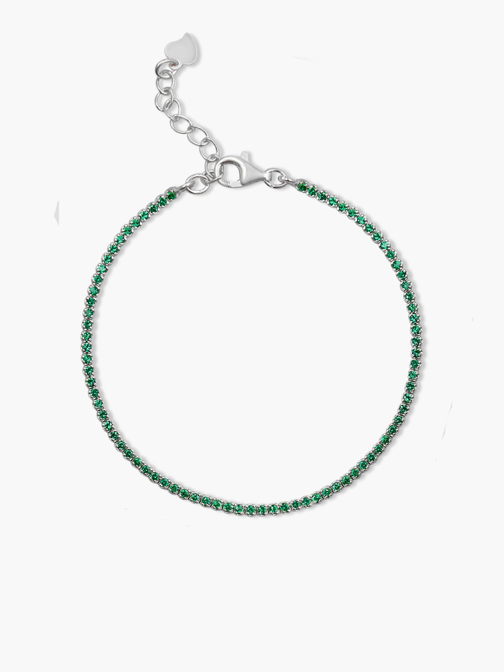 Tennis Bracelet - Green