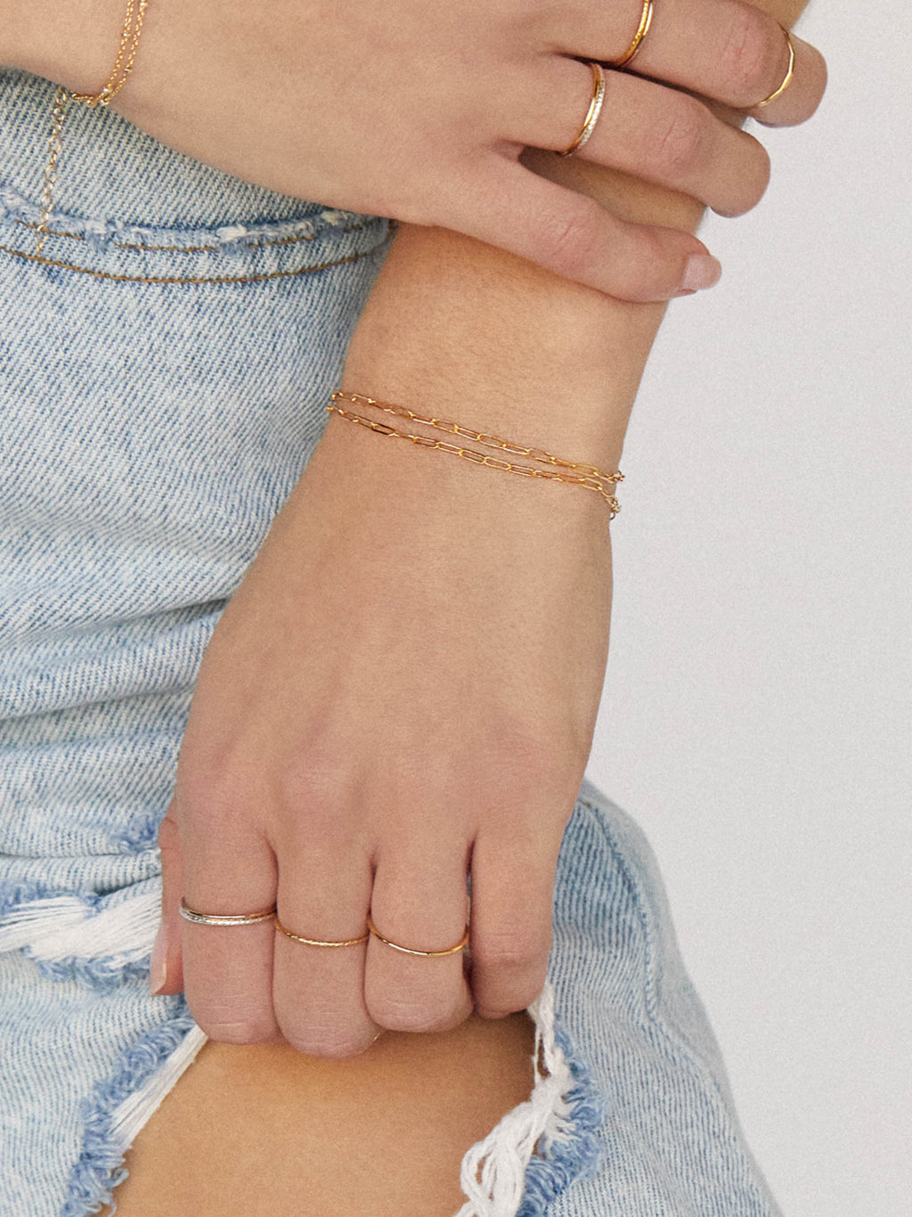 Mini Paperclip Bracelet