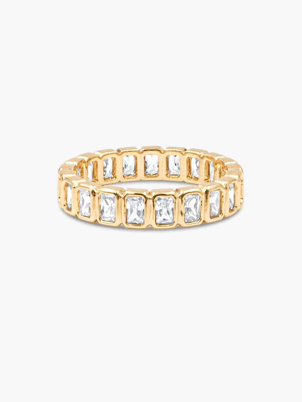 Baguette Bezel Eternity Ring