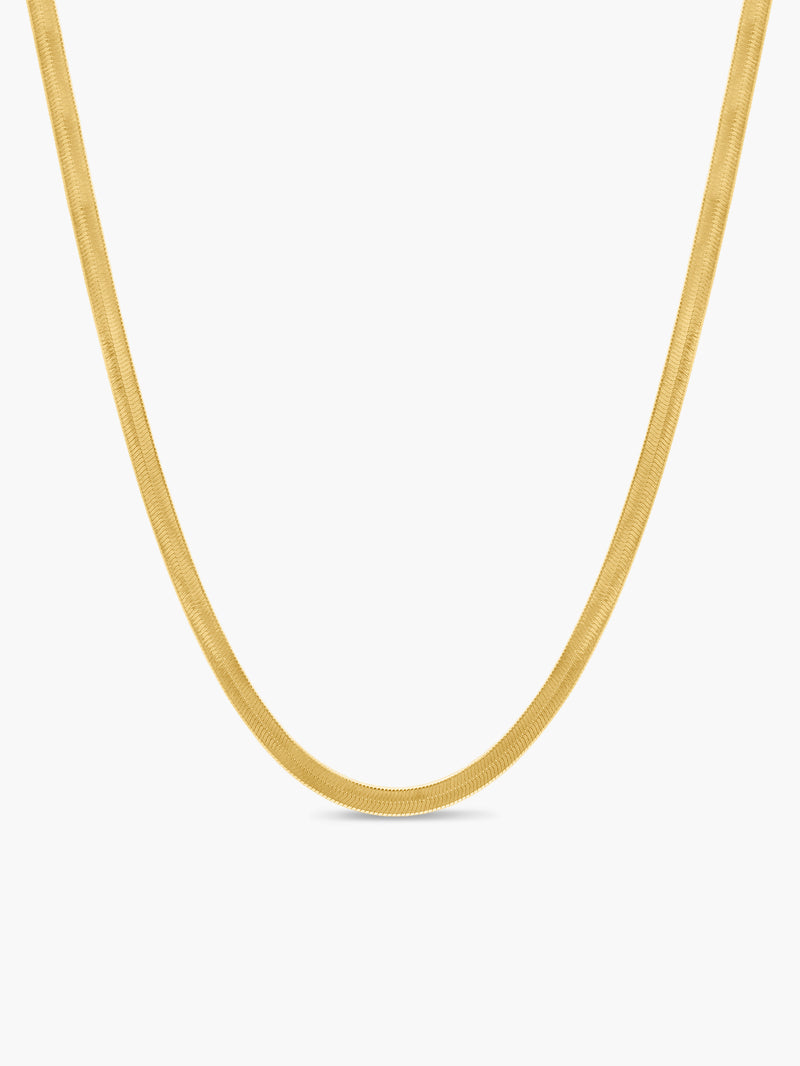 Herringbone Chain Necklace by