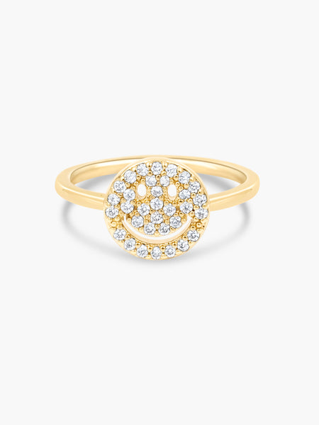 Smiley Face Ring – The Faint Hearted