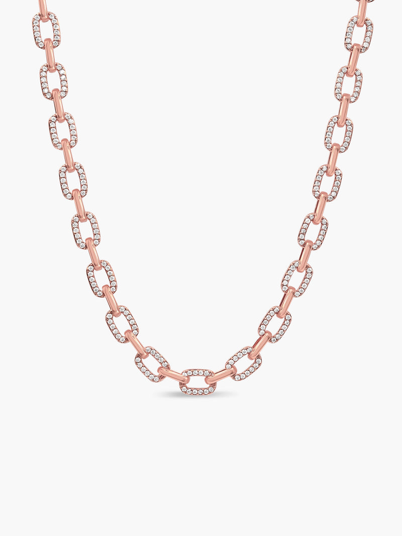 Sparkle Cable Chain Necklace