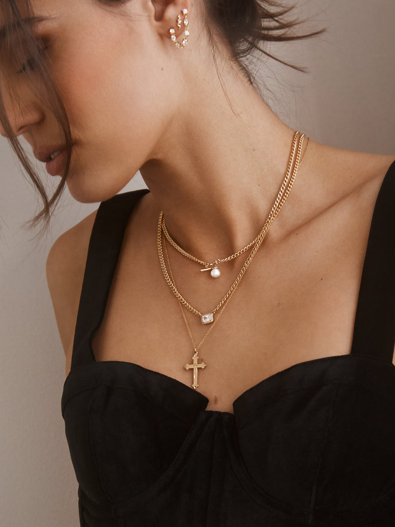 Western Cross Necklace