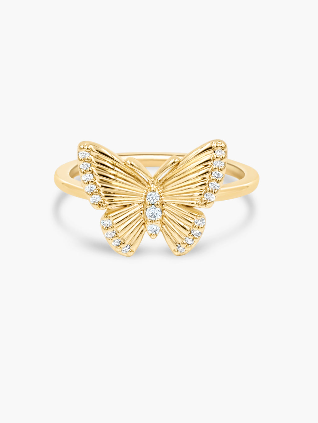 Large Butterfly Ring