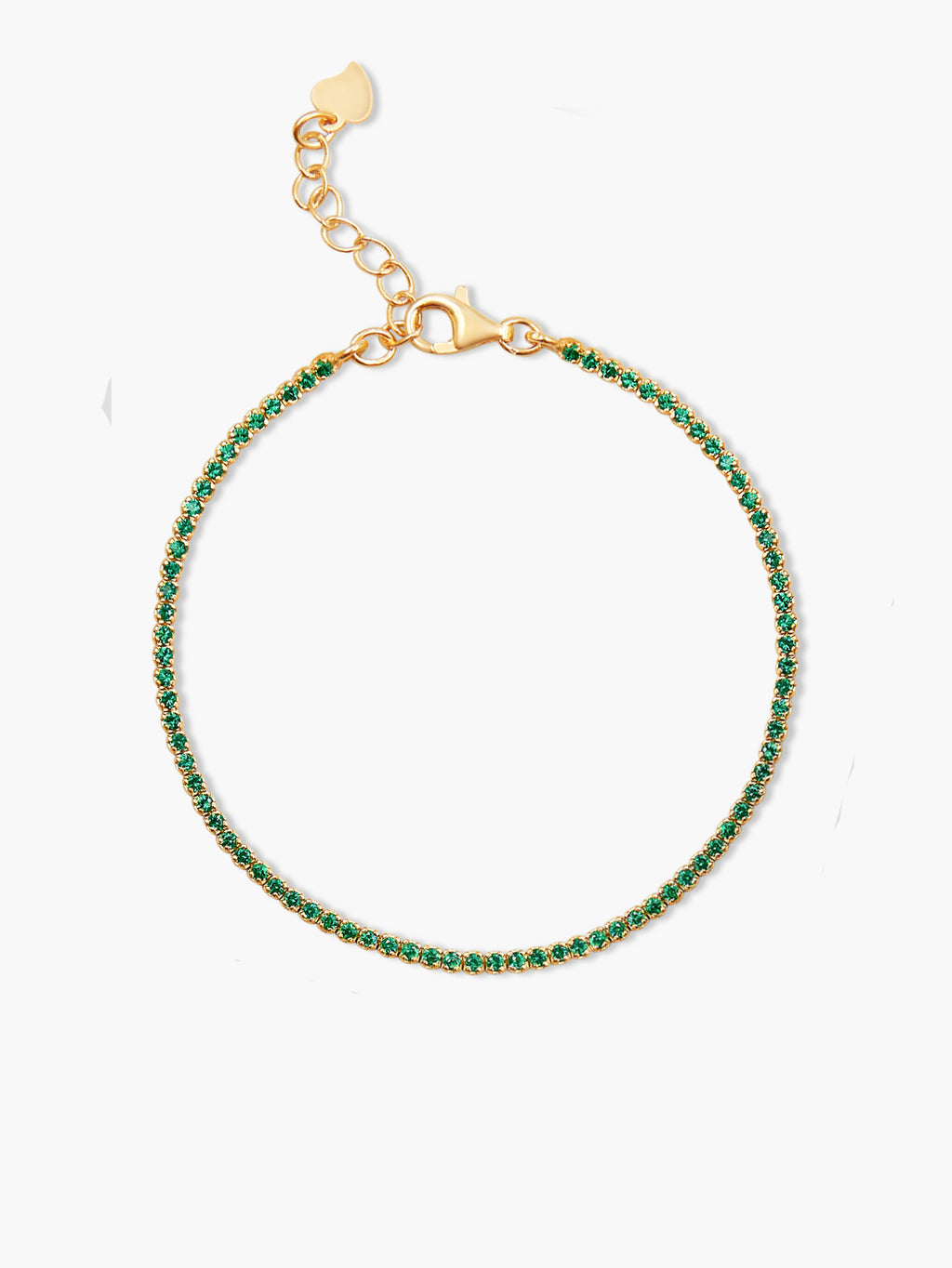 Tennis Bracelet - Green