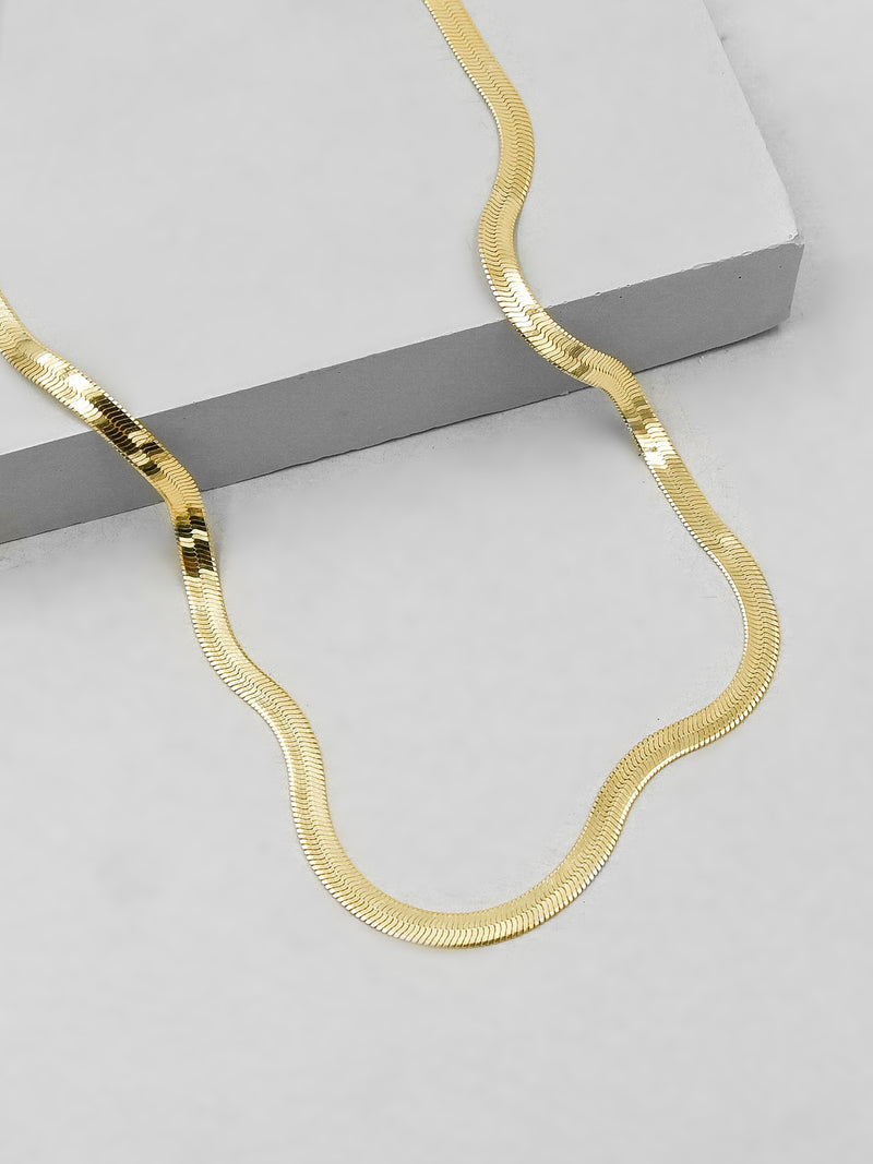 Herringbone Chain Necklace by