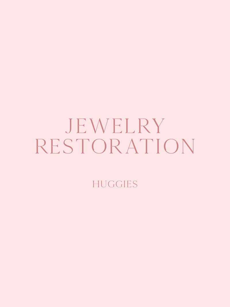 Jewelry Restoration - Huggies