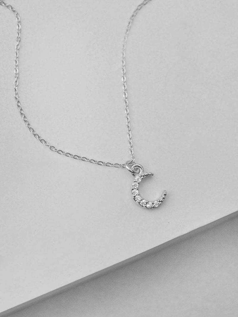 Mini Crescent Necklace